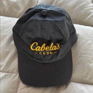Cabela's Embroidered Charcoal Cap
